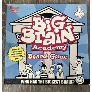 Big Brain Academy Board Game Family Teams Educational Math Analyze Memory Puzzle